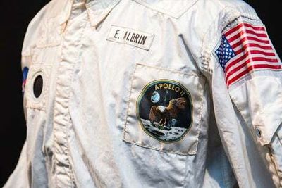 Buzz Aldrin’s moon jacket sells for record $2.8m