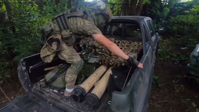 Ukrainian Air Assault Forces Destroy Russian Tanks And Armored Vehicles