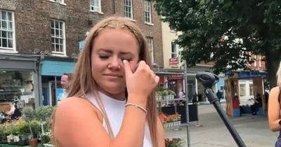 Teen busker in tears after man's inappropriate remark in busy city centre