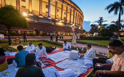 AAP leader is 20th MP to be suspended from Rajya Sabha