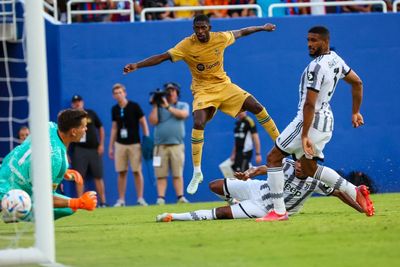 Xavi ‘very happy’ with ‘special’ Ousmane Dembele after Barcelona brace against Juventus