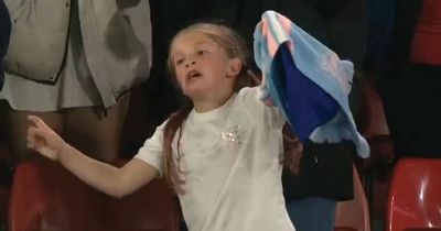 Adorable England fan talks 'crazy' moment she went viral over epic semi-final celebrations