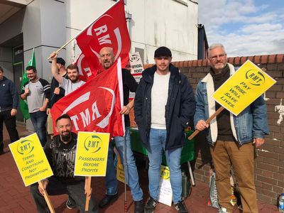 UK workers stage nationwide train strike as inflation worsens