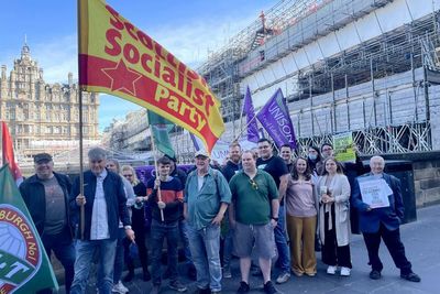'Workers united!': Thousands of rail staff join RMT strikes across Scotland