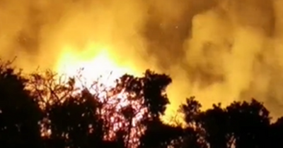 Major blaze breaks out just hours after Dublin Fire Brigade extinguish Killiney wildfire