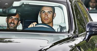 Cristiano Ronaldo might have been surprised by Manchester United teammates at Carrington
