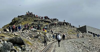 People are moaning that the cafe at the top of Snowdon is never open