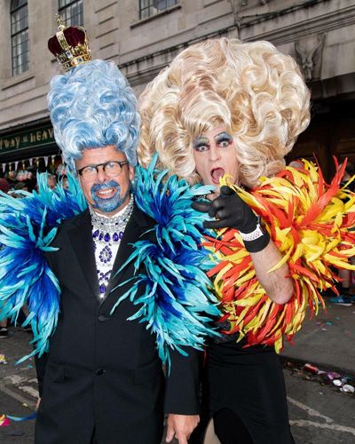 A day at London Pride – in pictures: ‘We are happy to sweat, feel our legs ache, bolstered by solidarity’