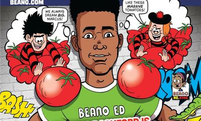 Marcus Rashford guest-edits special edition of Beano comic