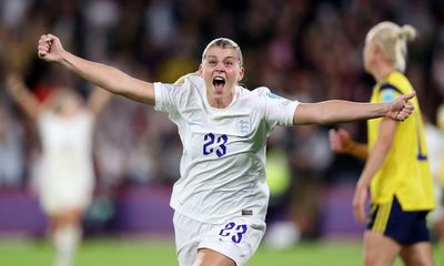 England’s Euro 2022 win over Sweden draws peak TV audience of 9.3 million