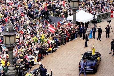 Tour de France champion Vingegaard given hero's welcome in Copenhagen