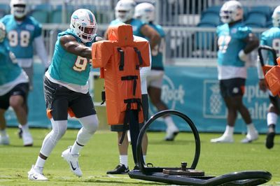 LOOK: Dolphins arrive at team facility for training camp
