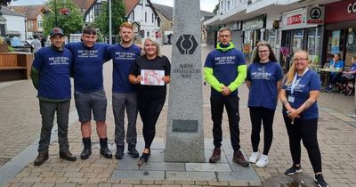 Four Bonhill friends take on West Highland Way for baby loss charity