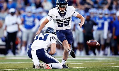 Utah State Football: Stephen Kotsanlee Named To Ray Guy Award Watch List