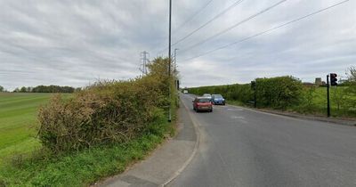 Man fighting for his life in Leeds after crashing car into hedge in Longdike Lane