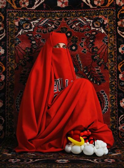 A niqab and balloon shoes for a Moroccan basketball fan: Mous Lamrabat’s best photograph