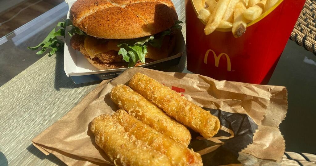 I tried the new McDonald's Spanish menu and the…