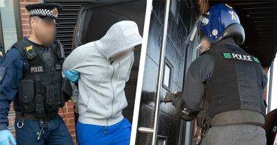 Ten arrested in dawn raids as part of 'large scale drugs conspiracy' investigation