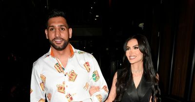 Amir Khan makes bold fashion choice as he steps out with stunning wife in Manchester