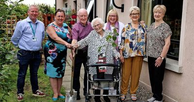 Whiteabbey fold holds tea party for 97-year-old resident leaving after 22 years