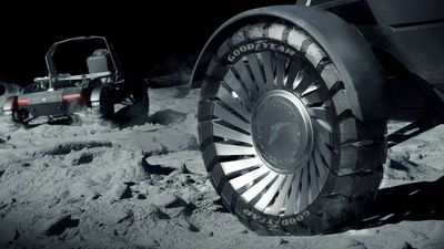 Goodyear Developing Airless Tires For New Moon Rover
