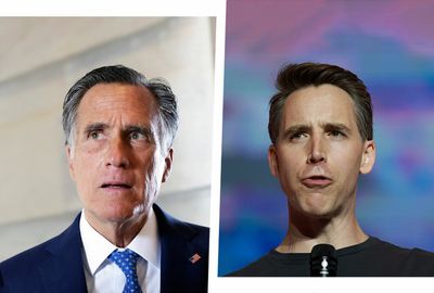 Romney rips Hawley for fleeing Jan 6 mob