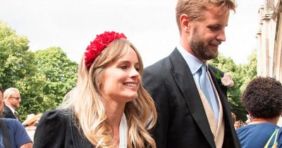 Prince Harry's ex Cressida Bonas oozes radiance as she debuts baby bump at royal wedding