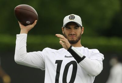 Steelers QB Mitch Trubisky saying all the right things at training camp