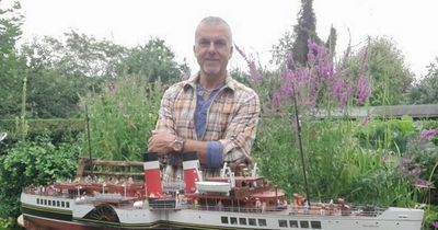 Waverley fan's stunning model of famous Glasgow ship sails four years after work started