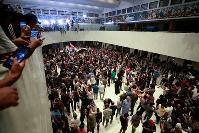 Pro-Sadr protesters storm Iraqi parliament in fortified Green Zone