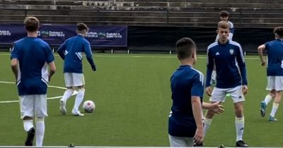 Leeds United teenagers 'living the dream' at SuperCupNI