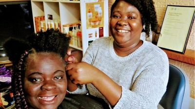Ballarat afro hair expert Natacha Adanlessossi honoured by new Carla Zampatti scholarship
