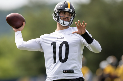 Mitchell Trubisky’s rough start at Steelers training camp had fans calling for first-round pick Kenny Pickett