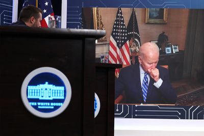 Don't pull a Biden and work while sick