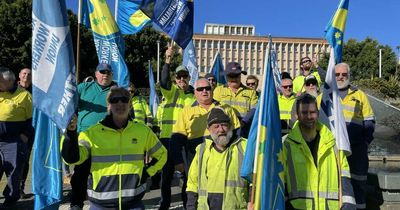 Road workers latest to strike over 'pay cut' in government wage cap