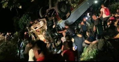 Nicaragua crash: More than a dozen dead in smash on bus taking foreign nationals to US