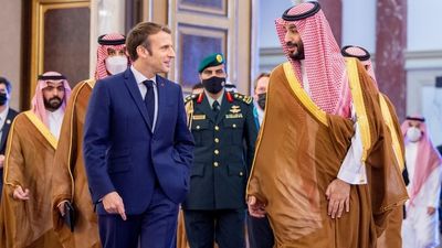 Macron hosts Saudi crown prince despite outrage over Khashoggi murder