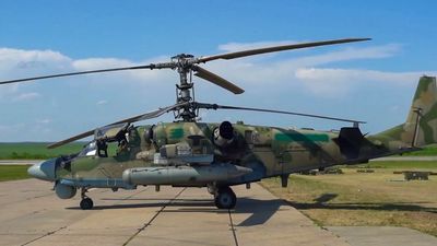 Russian Attack Helicopters Allegedly Destroy Ukrainian Positions And Armored Vehicles