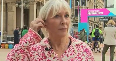 Nadine Dorries interview interrupted as off-camera altercation explodes live on air