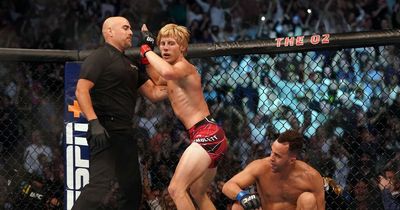 Paddy Pimblett's beaten opponent responds to UFC star's 'teabag' celebration