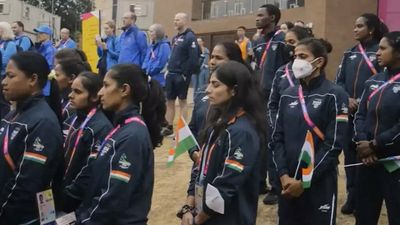 Indian flag hoisted at CWG Village in Birmingham