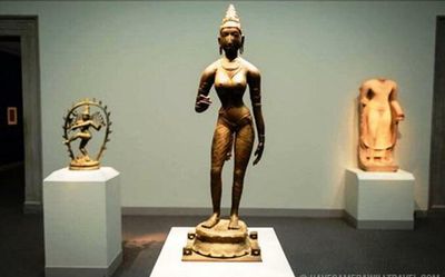 Tamil Nadu Police Idol Wing to retrieve stolen sculpture of Chola queen Sembiyan Mahadevi from U.S.