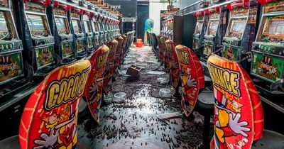 Spooky abandoned towns near Fukushima with empty arcades and wild boars roaming streets