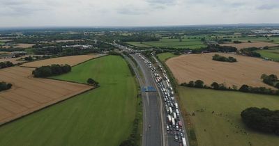 M6 drink driving suspect named after car flips over in crash with lorry