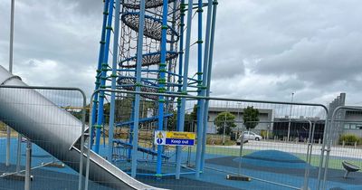 Chute attraction at multi-million pound Lanarkshire park closed again for repairs
