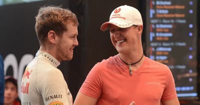 Michael Schumacher paid Sebastian Vettel the ultimate respect just days before skiing accident