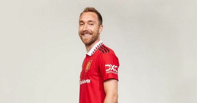 Manchester United confirm Christian Eriksen squad number