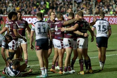 Applause as Australian rugby team Manly wear Pride jersey