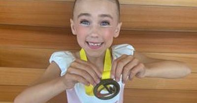 Local eight year old brings four medals home to West Lothian after an amazing performance at the Dance World Cup in Spain
