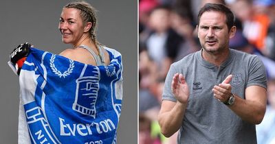 Everton boss Frank Lampard makes offer to UFC star Molly McCann after latest win